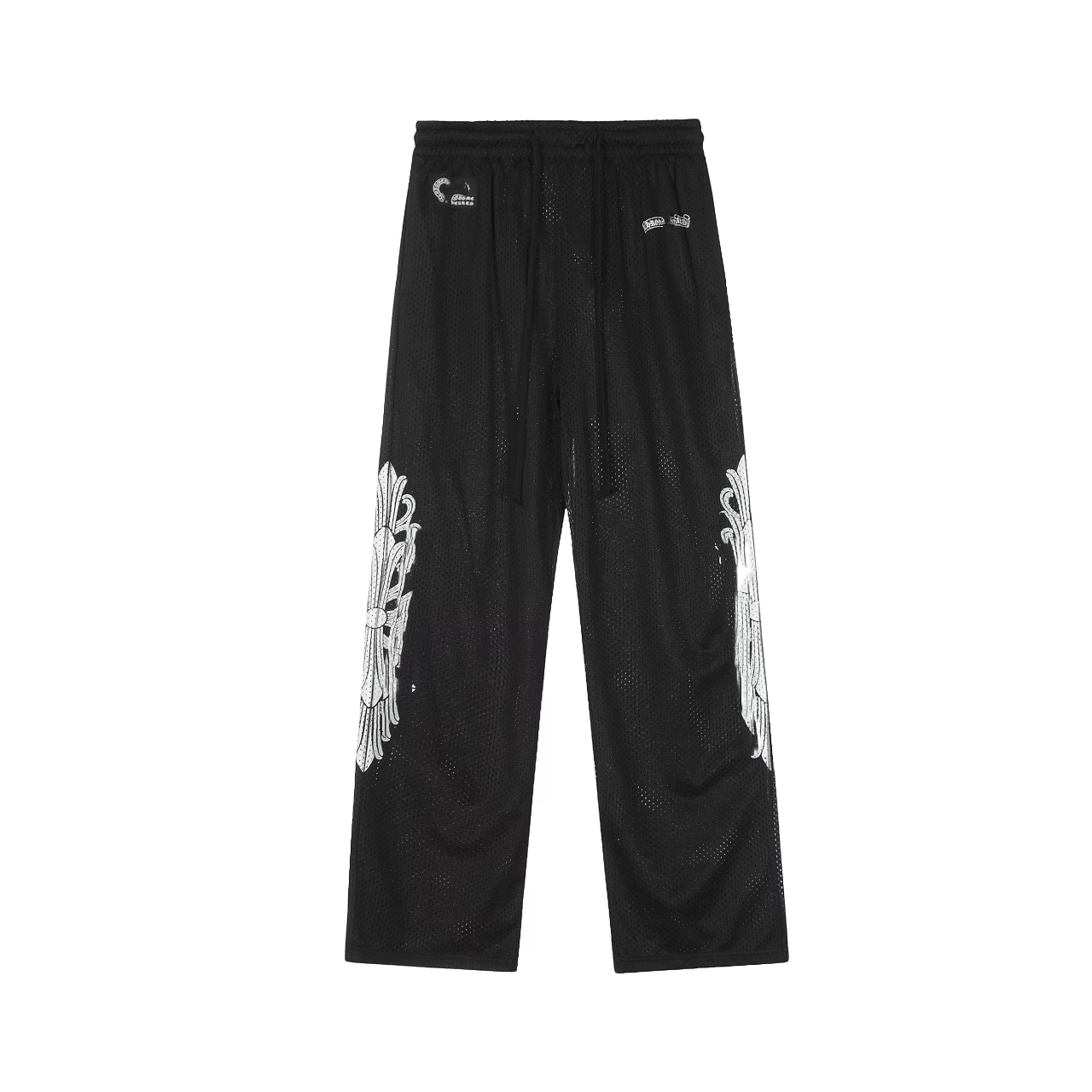 Unbranded Jeans Straight-leg with cross appliqué patches image 9