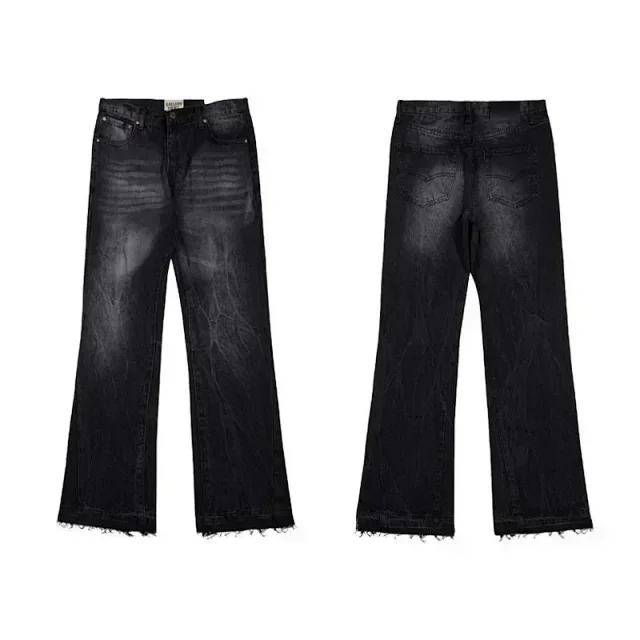 Gallery Dept. Jeans Distressed paint-splatter flare product detail image 7