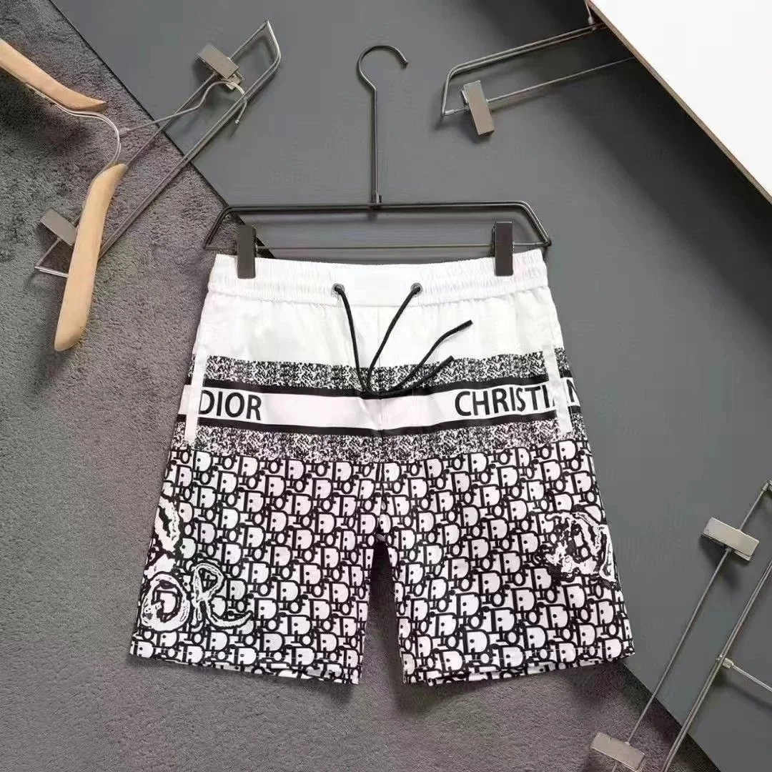 Versace Medusa Print Drawstring Shorts White - 13