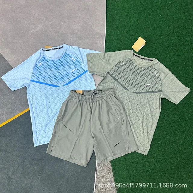 Nike Matching Sets Short-Sleeve Running T-Shirt and Shorts Set product detail image 26