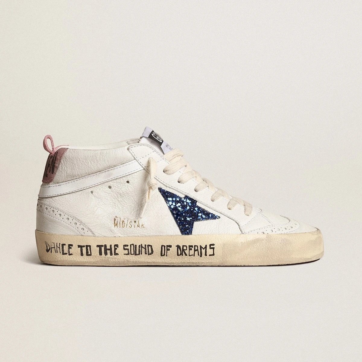 Golden Goose Ball Star White Sketch-Style Sneakers - 5