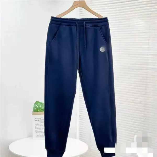 Moncler Logo-Embroidered Black Sweatpants - 7