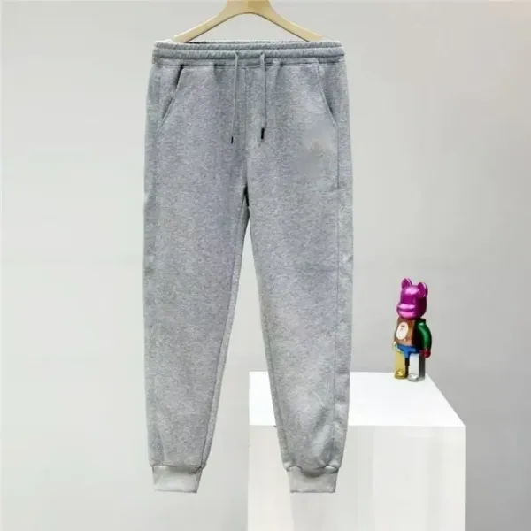 Moncler Logo-Embroidered Black Sweatpants - 8