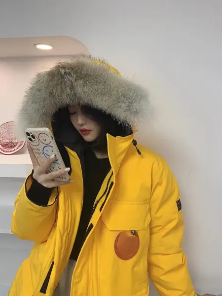 Canada Goose Expedition Parka Black Down Jacket - 32