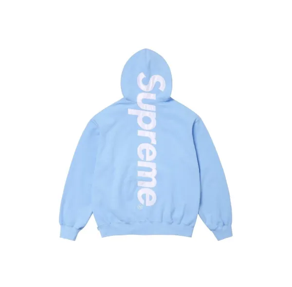 Supreme Box Logo Hoodie Light Blue - 1
