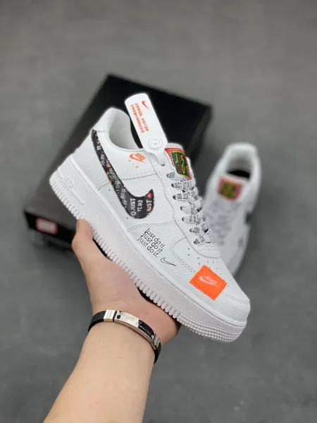 Nike Air Force 1 Low 'Cactus Jack' White Lime Teal Sneakers - 13