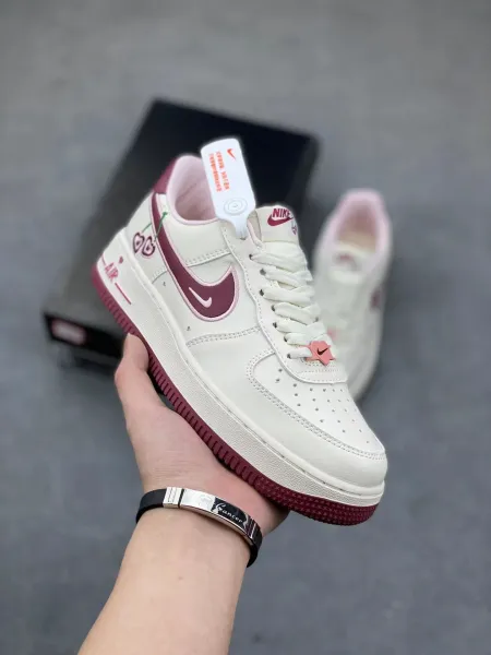 Nike Air Force 1 Low 'Cactus Jack' White Lime Teal Sneakers - 21