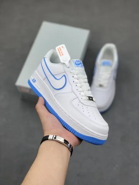 Nike Air Force 1 Low 'Cactus Jack' White Lime Teal Sneakers - 14