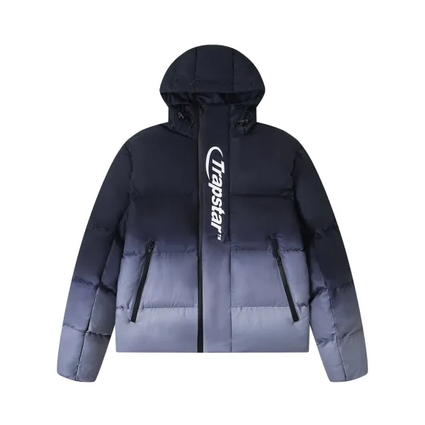 Trapstar Gradient Down Jacket Navy to Gray - 1