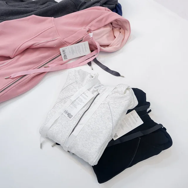 Unbranded Hoodies & Sweatshirts Zip-Up Hooded Sweatshirt with Curved Pockets product detail image 13