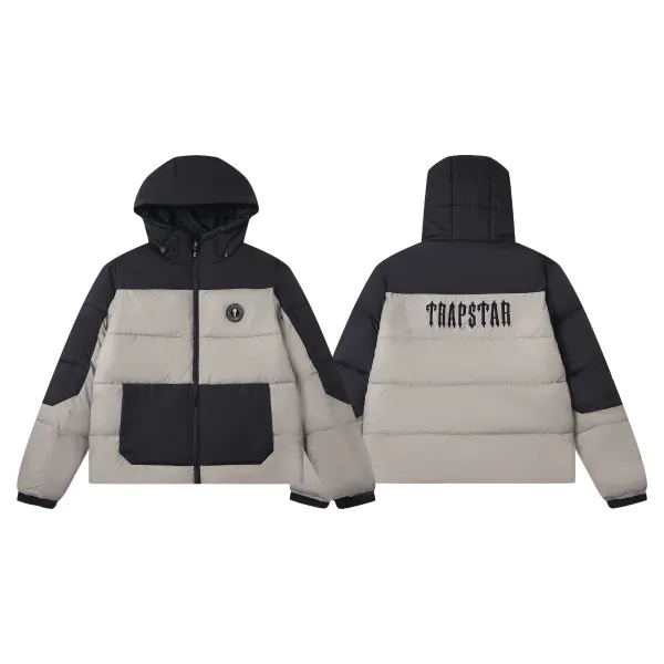 Trapstar Puffer Jacket Black/Gray Down-Jacket - 1