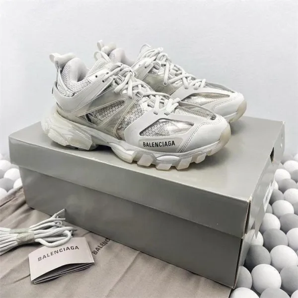 Balenciaga Track 2 White Chunky Sneakers - 1