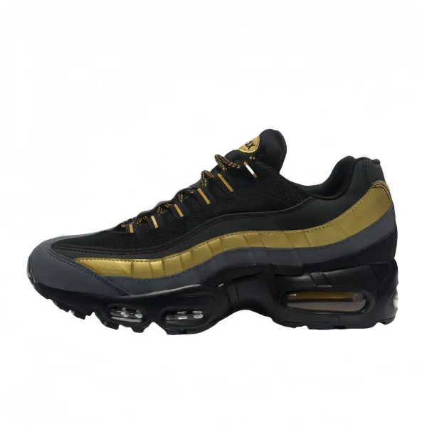 Nike Air Max 95 Black Gold Sneakers - 1