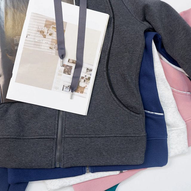lululemon Pink Zip-Up Athletic Hoodie: seller detail photo 10
