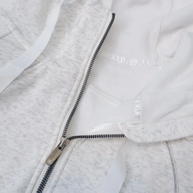 Unbranded Hoodies & Sweatshirts Zip-Up Hooded Sweatshirt with Curved Pockets product detail image 18