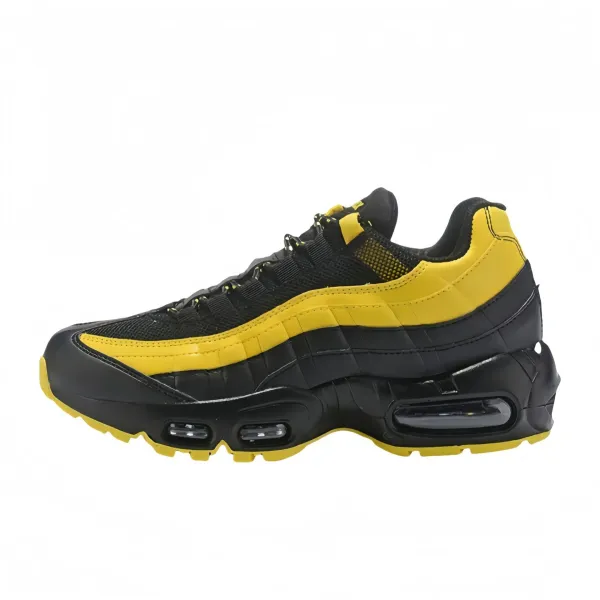 Nike Air Max 95 Black Yellow Sneakers - 1