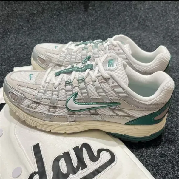 Nike P-6000 Mint Green White Sneakers - 1