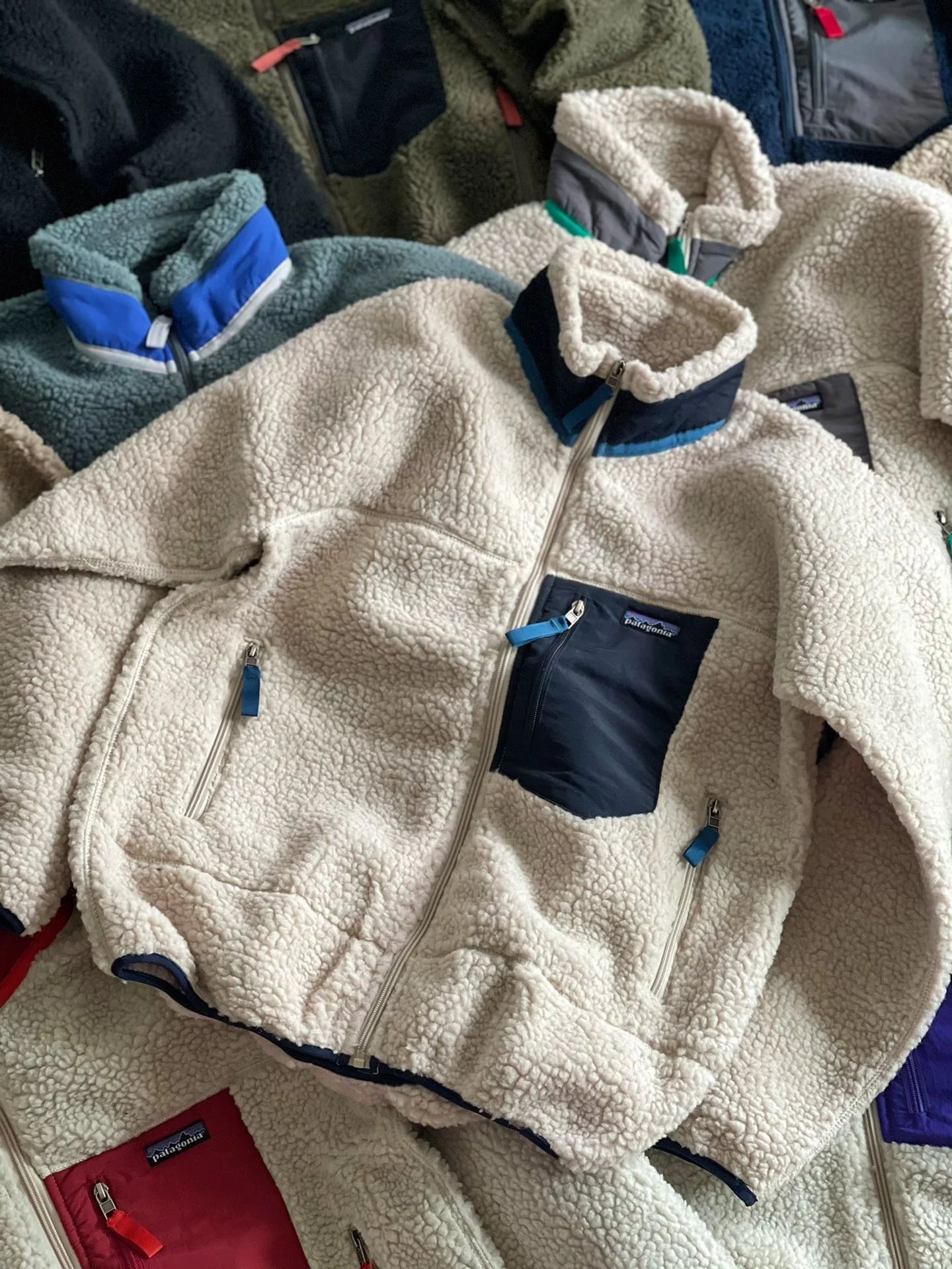 Patagonia Synchilla Snap-T Fleece Jacket Navy - 3