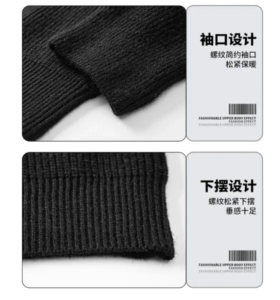 Design Oversized Ribbed Zip-Up Knit Cardigan Gray - 9