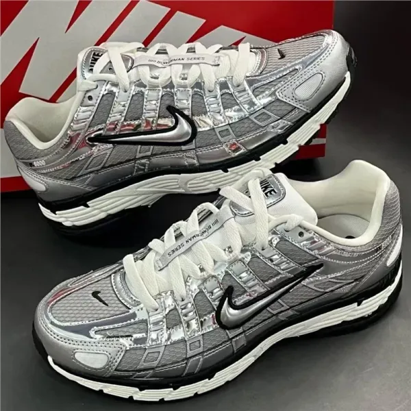 Nike Zoom Streak 6 Silver Mirror Running Shoes - 1