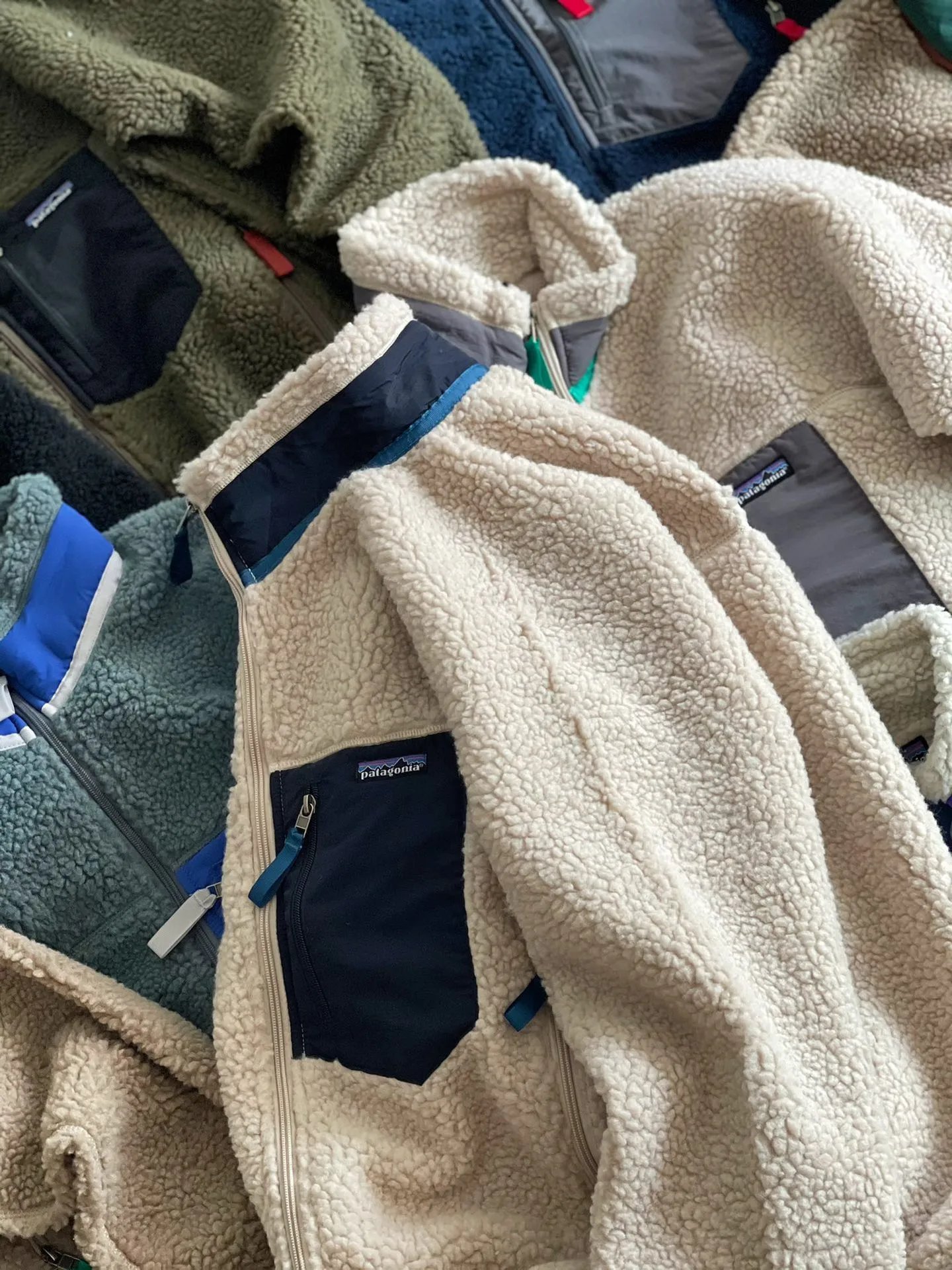 Patagonia Synchilla Snap-T Fleece Jacket Navy - 4