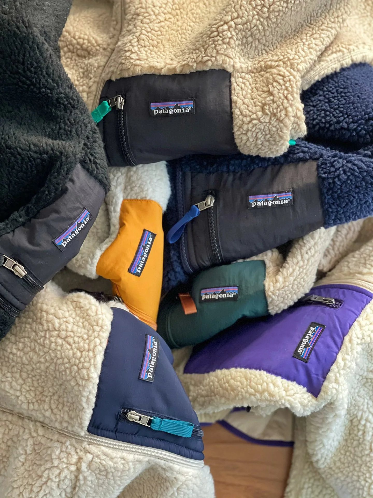 Patagonia Synchilla Snap-T Fleece Jacket Navy - 13
