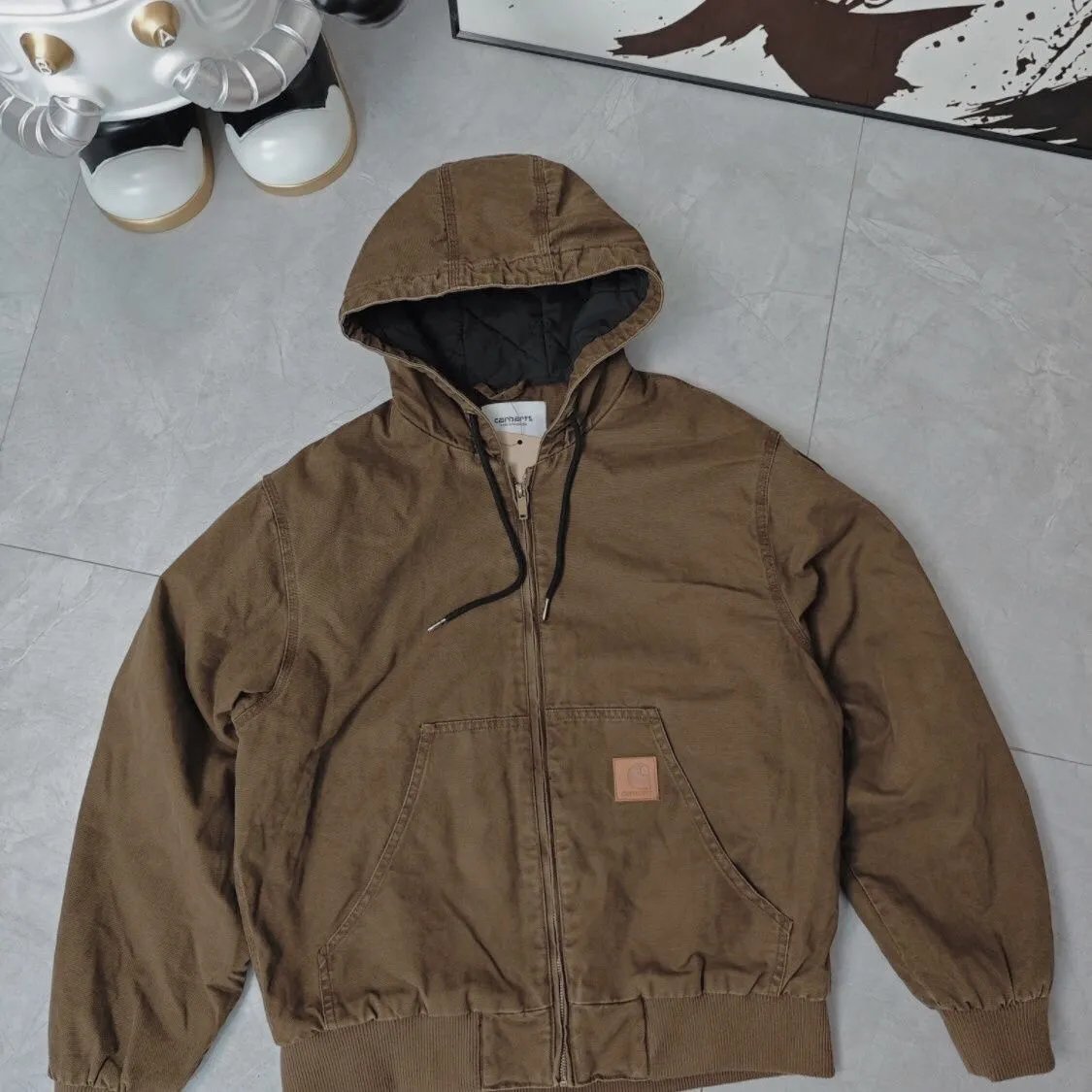 Washed Hooded Jacket photo 4