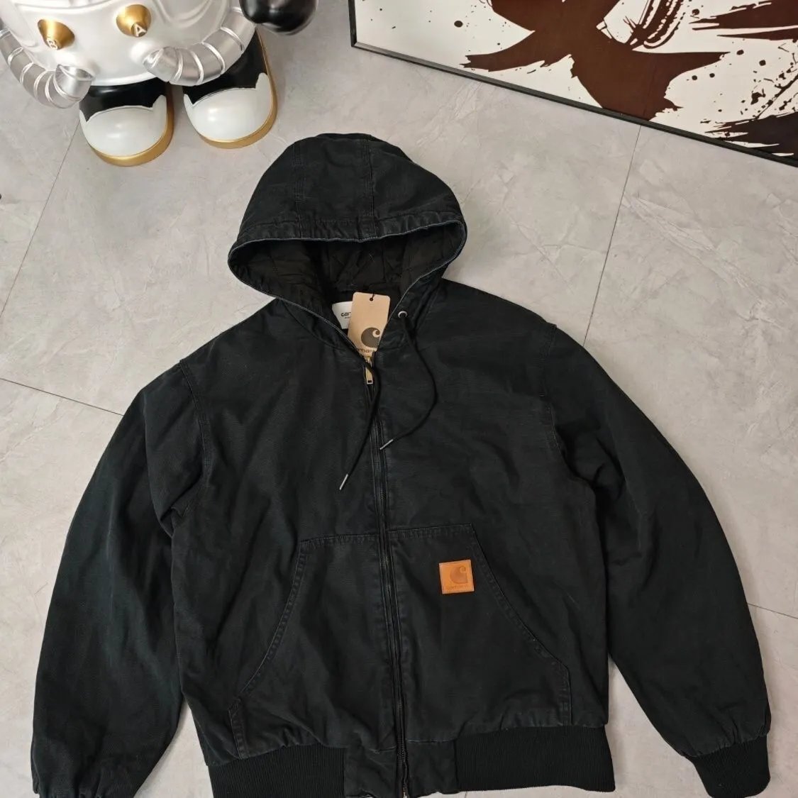 Washed Hooded Jacket photo 2