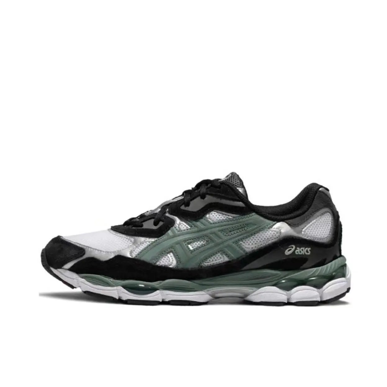 NYC Dad Shoes - White, Black, Green