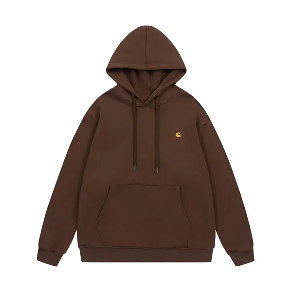 Carhartt WIP Small Logo Hoodie Gray - 4