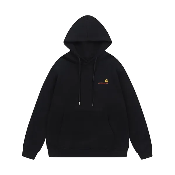 Carhartt WIP Small Logo Hoodie Gray - 5