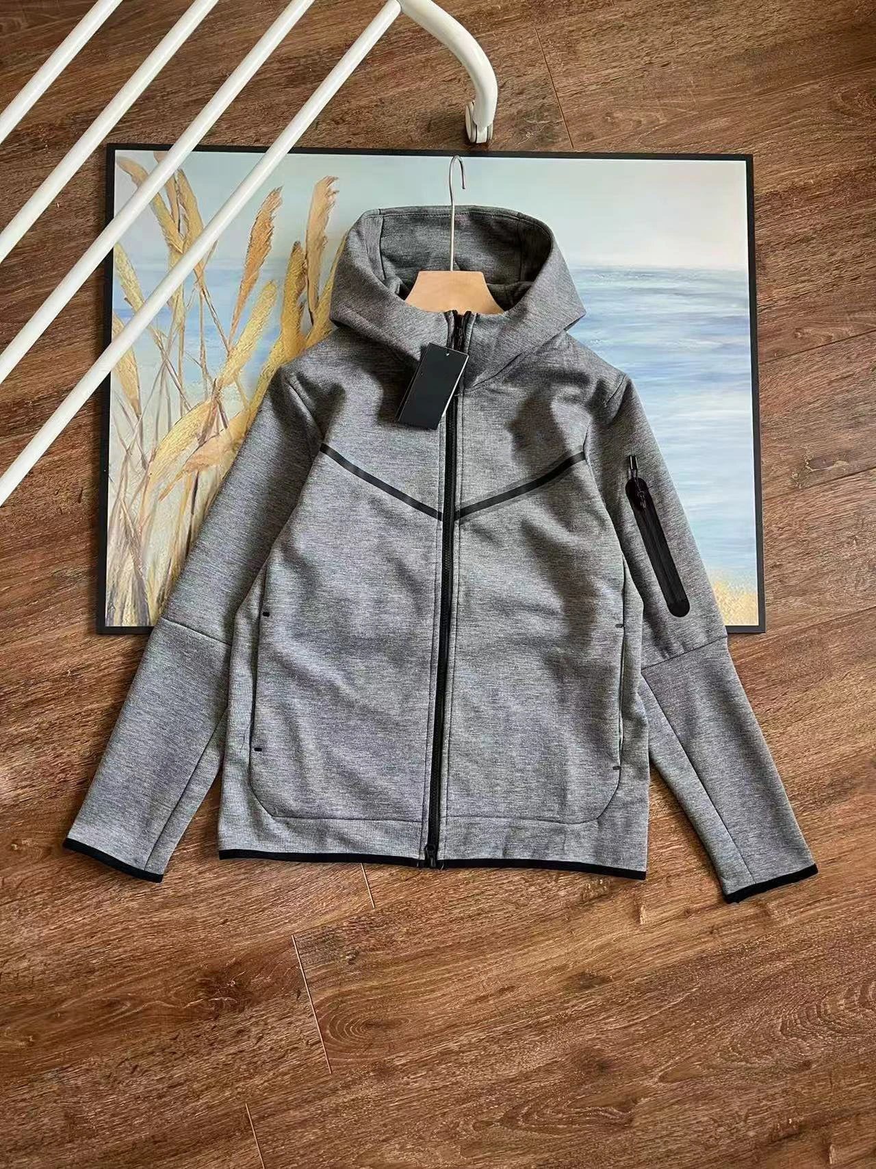 dark gray top