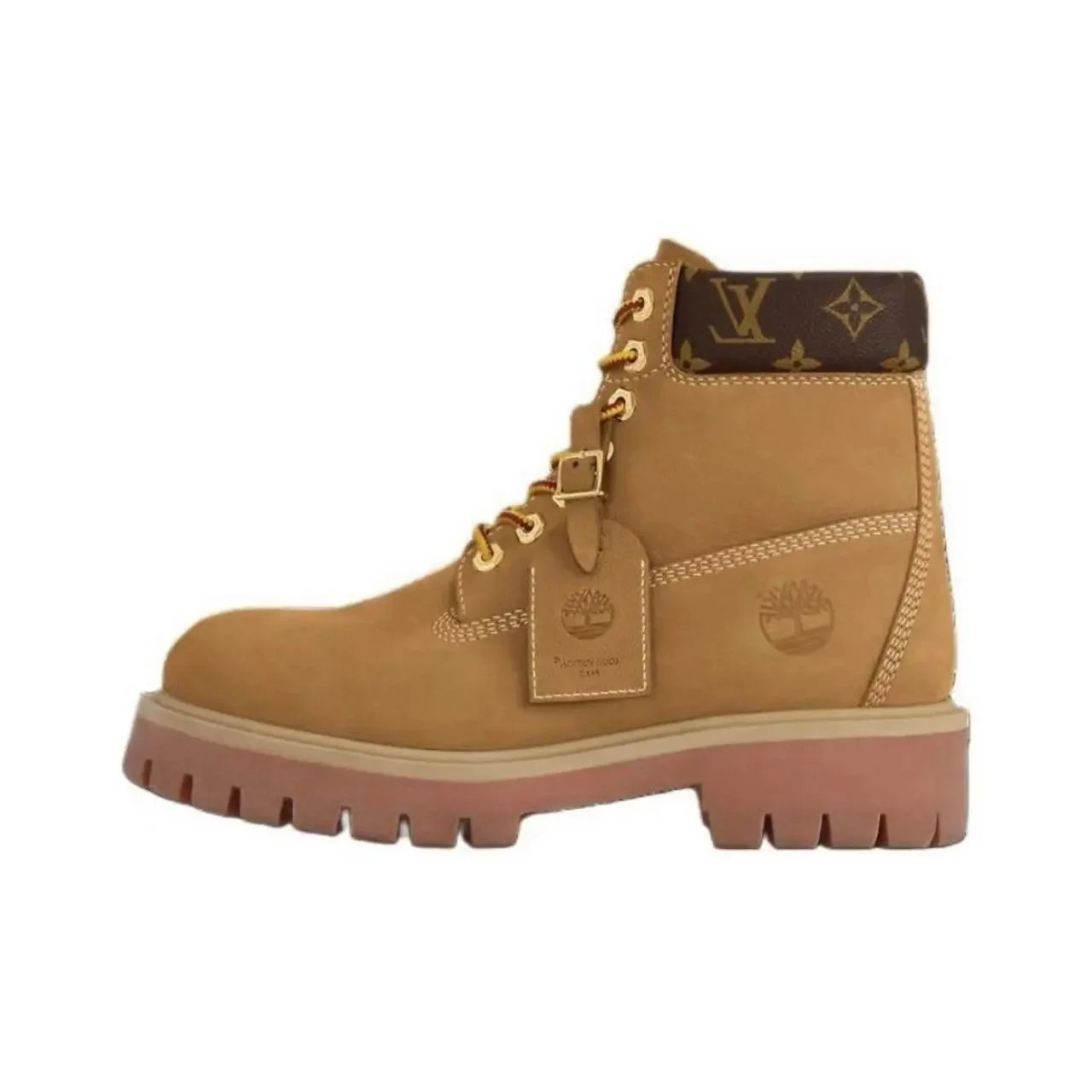 Yellow high top print