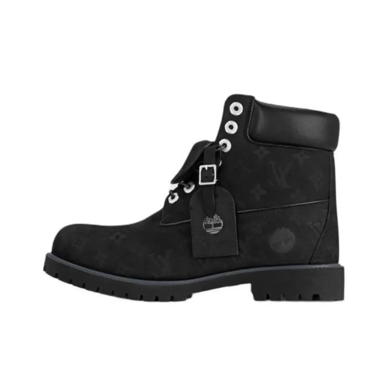 Black high top full print