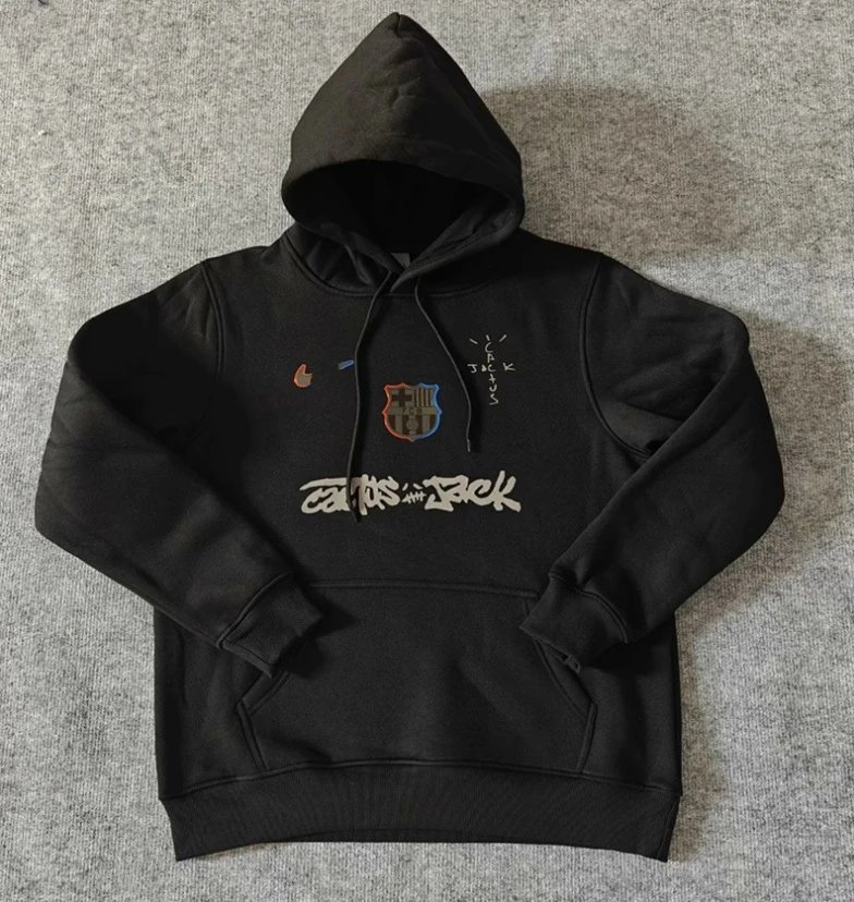 Barca x Scott Fleece Hoodie - Black