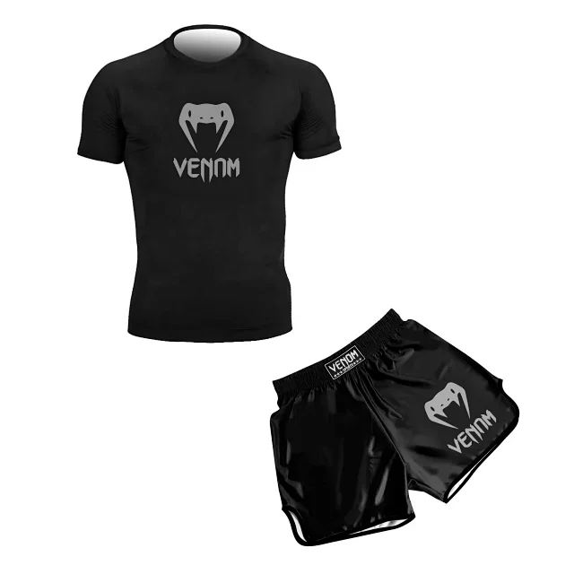 Venum Boxing shorts and short-sleeve compression shirts product detail image 16