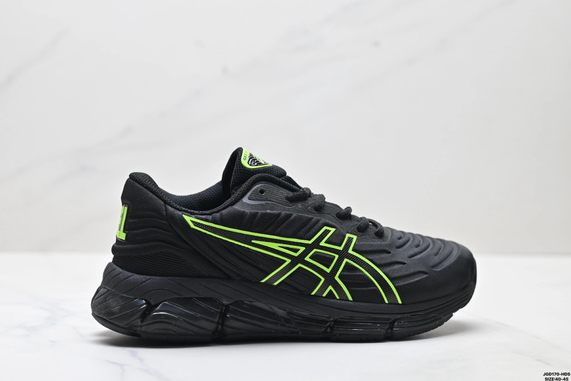ASICS Sneakers GEL-Quantum 360 VIII — 360 VIII Quantum Shoes GEL Black Fluorescent Green
