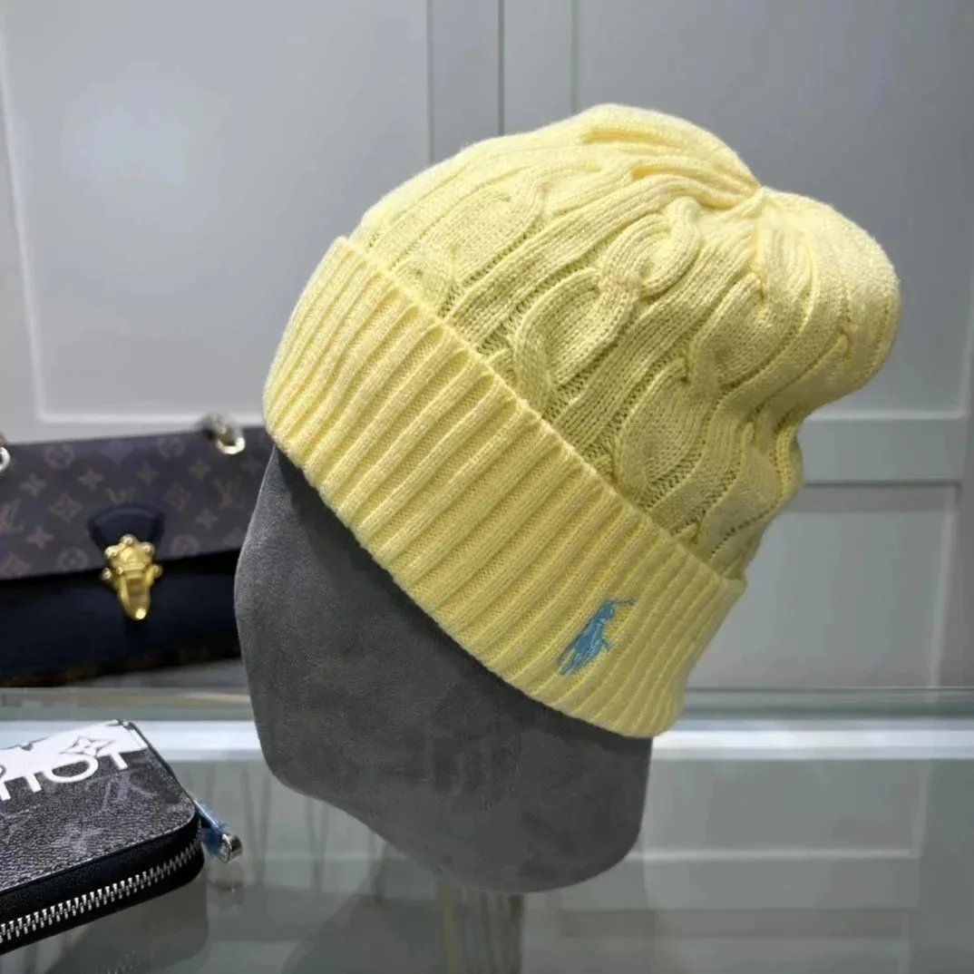 Polo Ralph Lauren Hats Rib-knit cuff beanie with embroidered player — 10
