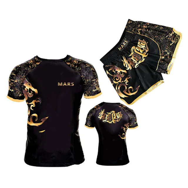 Venum Boxing shorts and short-sleeve compression shirts product detail image 24