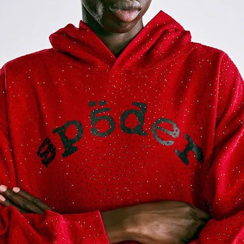 Unbranded Hoodies & Sweatshirts Rhinestone Lettering Pullover Hoodie image 4