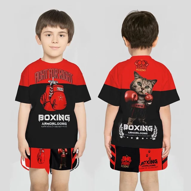 Venum Boxing shorts and short-sleeve compression shirts product detail image 26