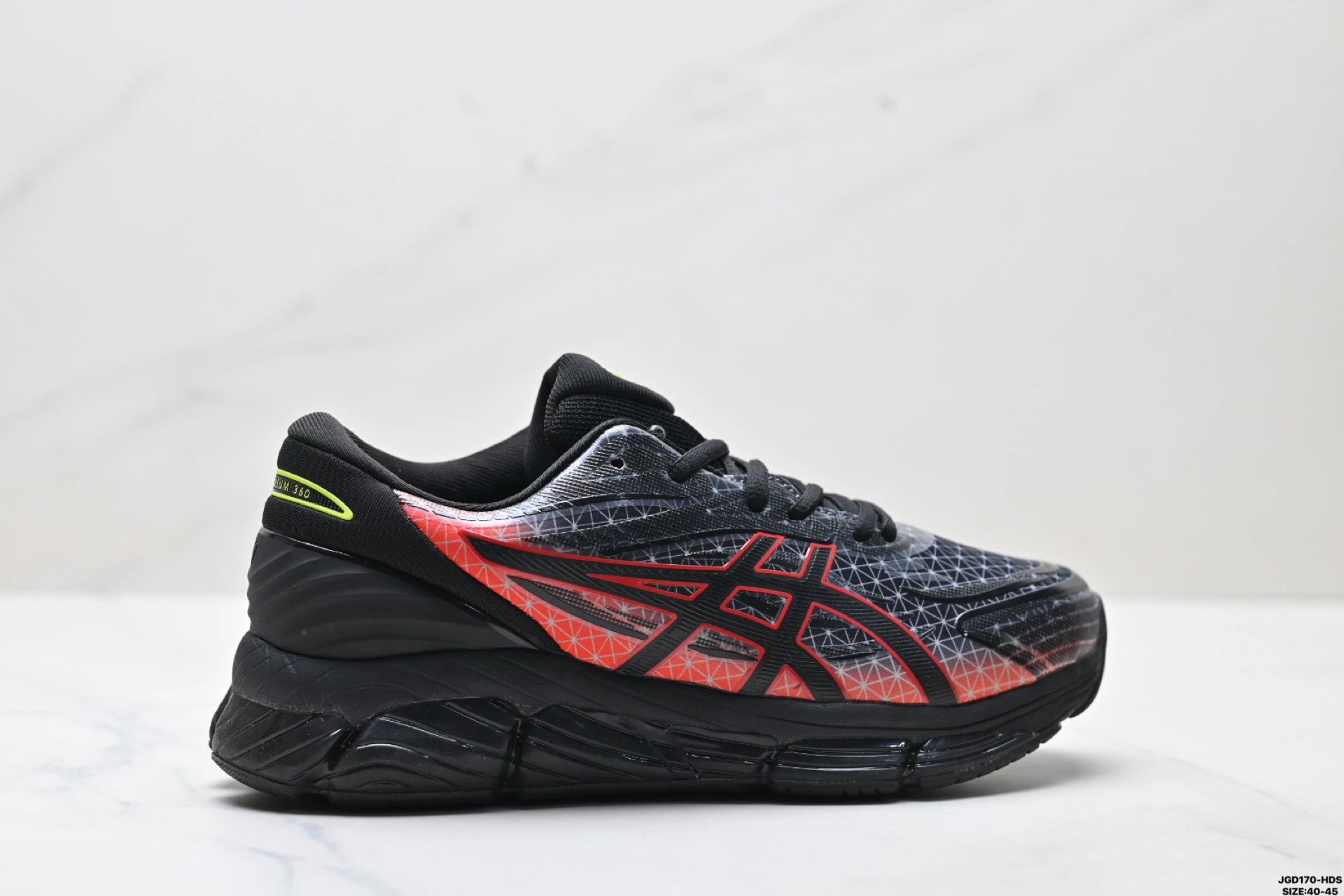 ASICS Sneakers GEL-Quantum 360 VIII — 360 VIII Quantum Shoes GEL Black and Red Spots