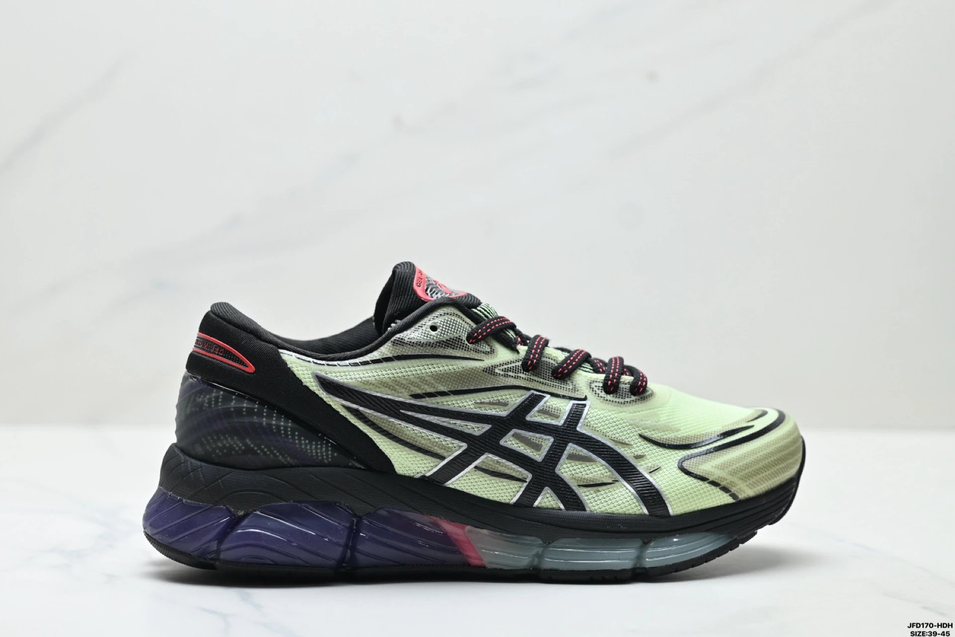ASICS Sneakers GEL-Quantum 360 VIII — 360 VIII Quantum Shoes Black and Green 472-750