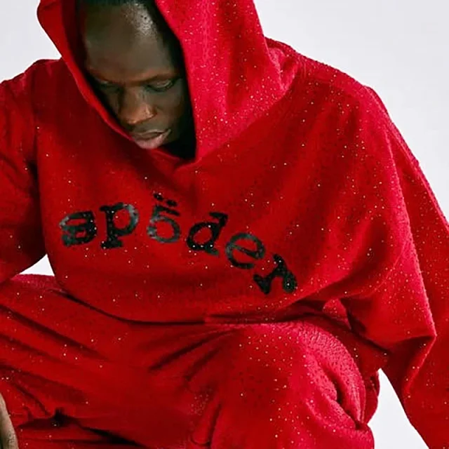 Unbranded Hoodies & Sweatshirts Rhinestone Lettering Pullover Hoodie product detail image 14