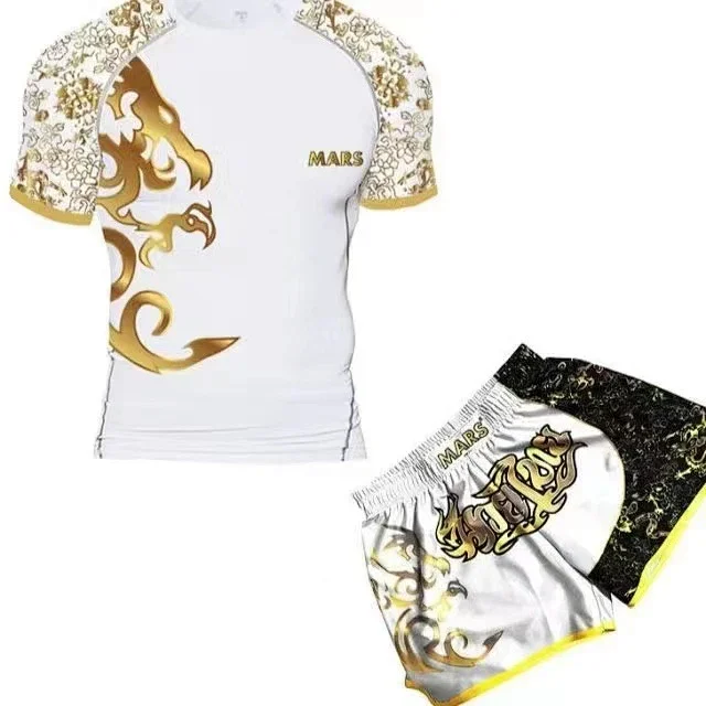 Venum Boxing shorts and short-sleeve compression shirts product detail image 22