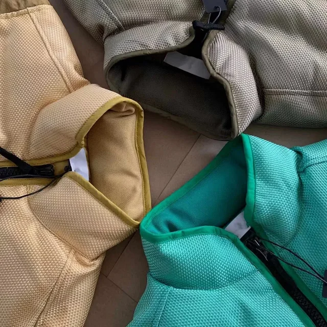 Unbranded Jackets Padded zip-up jacket with textured yoke, chest pockets, and sleeve badge product detail image 3