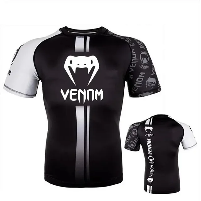 Venum Boxing shorts and short-sleeve compression shirts product detail image 4