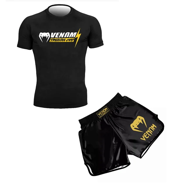 Venum Boxing shorts and short-sleeve compression shirts product detail image 18