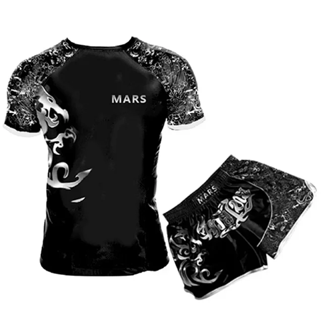 Venum Boxing shorts and short-sleeve compression shirts product detail image 23