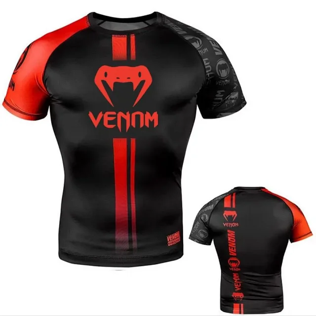 Venum Boxing shorts and short-sleeve compression shirts product detail image 5